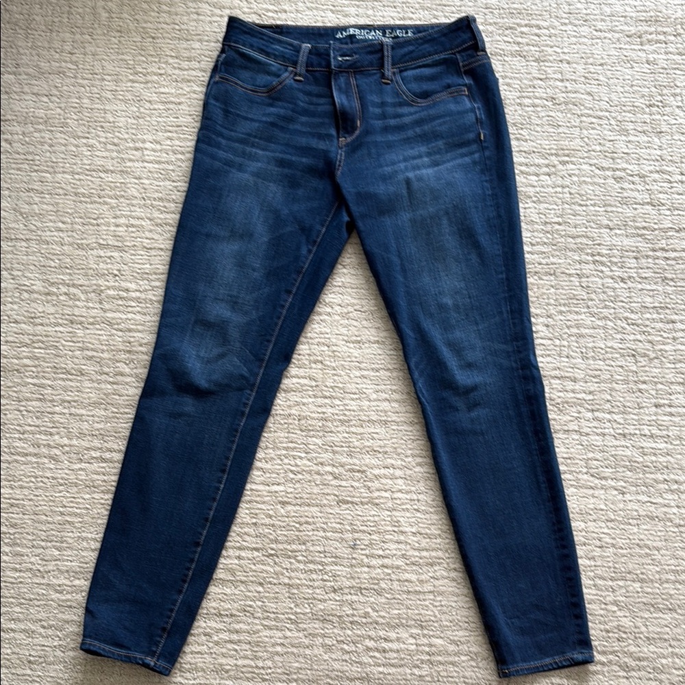 American Eagle Outfitters Women's Blue Jeans